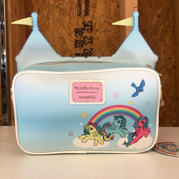 Loungefly My Little Pony Castle Crossbody Bag - Picture 4 of 9